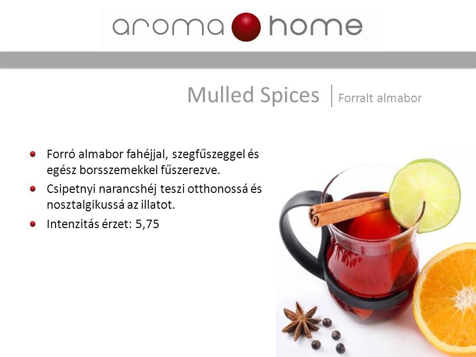 Mulled Spices Forralt almabor