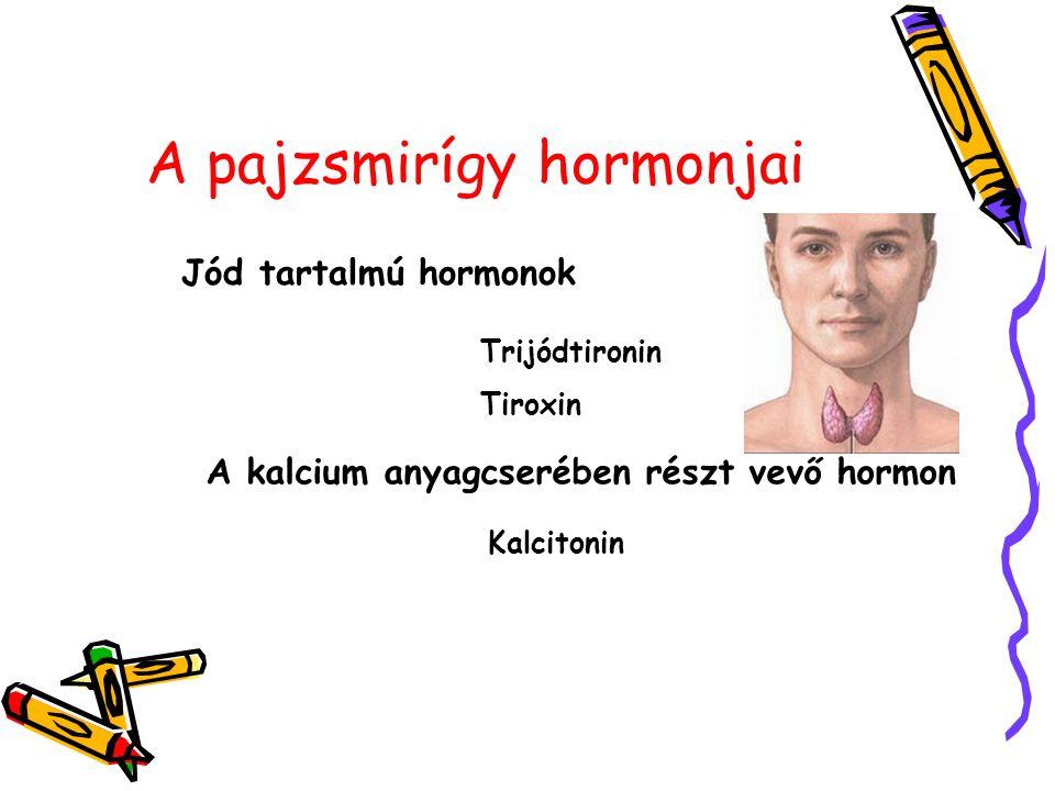A pajzsmirígy hormonjai