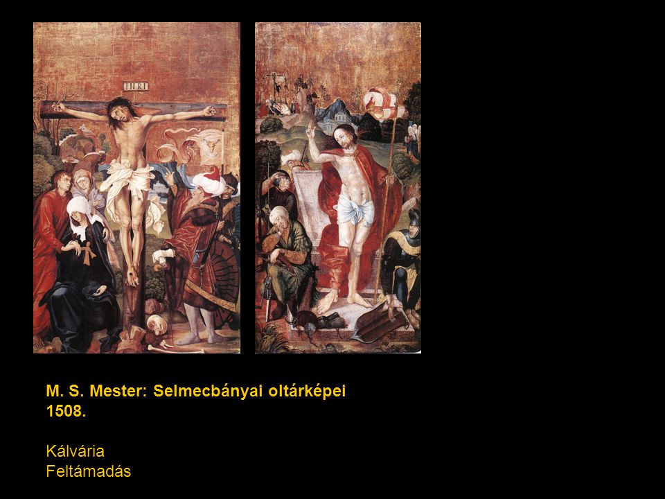 M. S. Mester: Selmecbányai oltárképei