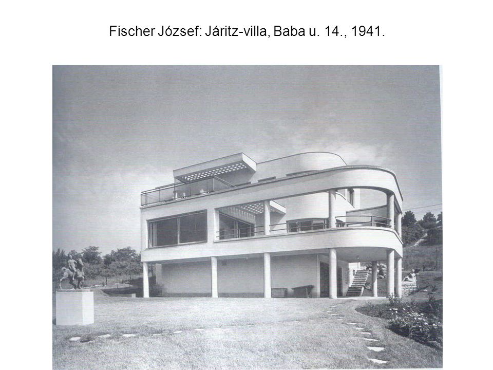 Fischer József: Járitz-villa, Baba u. 14., 1941.