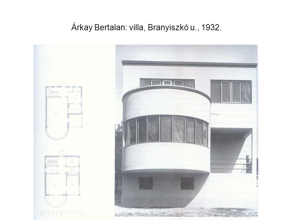 Árkay Bertalan: villa, Branyiszkó u., 1932.