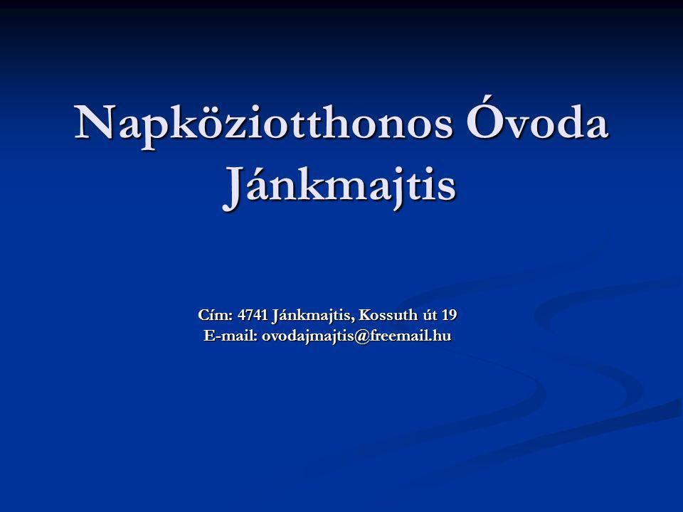 Napköziotthonos Óvoda Jánkmajtis