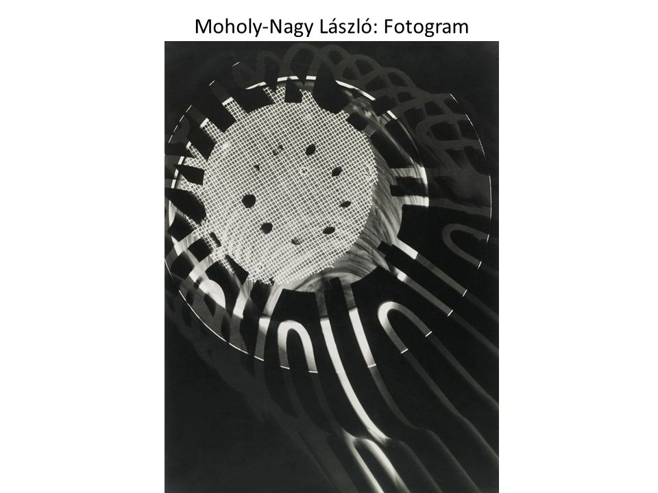 Moholy-Nagy László: Fotogram