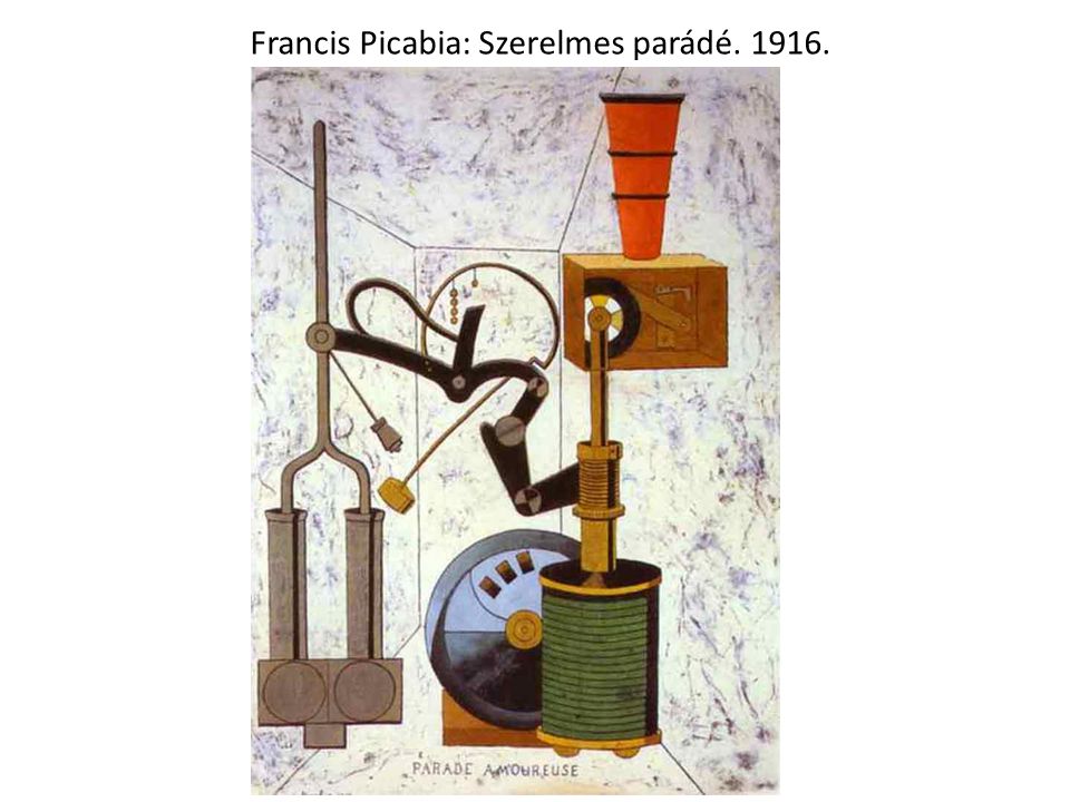 Francis Picabia: Szerelmes parádé