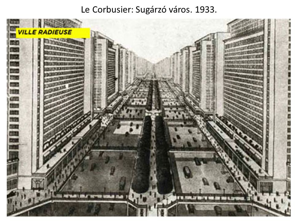 Le Corbusier: Sugárzó város