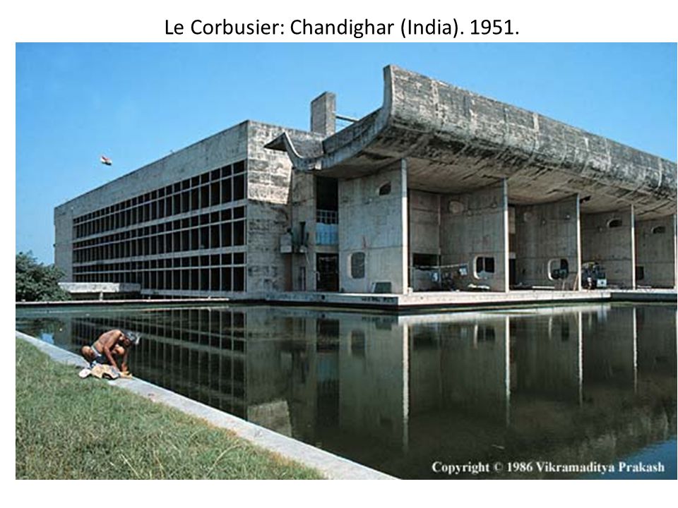 Le Corbusier: Chandighar (India)