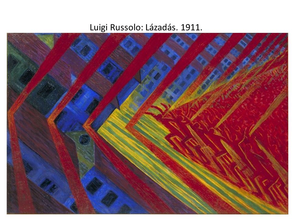 Luigi Russolo: Lázadás