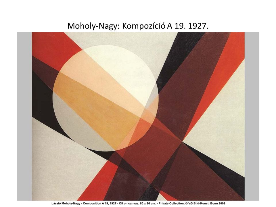 Moholy-Nagy: Kompozíció A