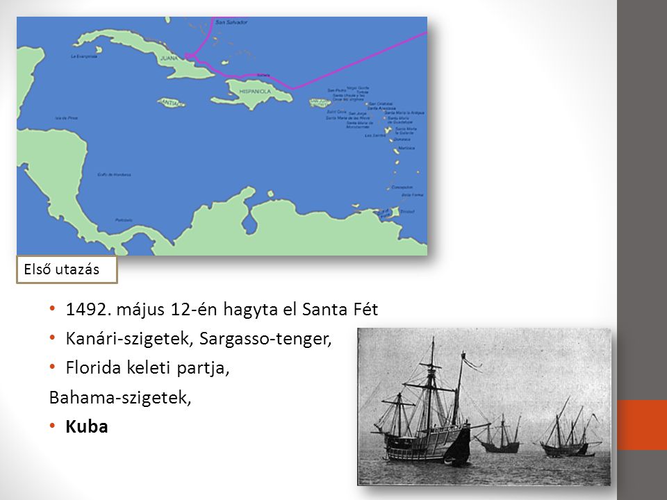 1492. május 12-én hagyta el Santa Fét