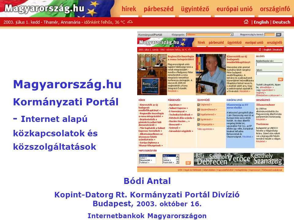 Internetbankok Magyarországon