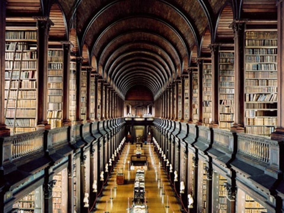 Dublin, Trinity College Library – Candida Höfer, Umberto Eco