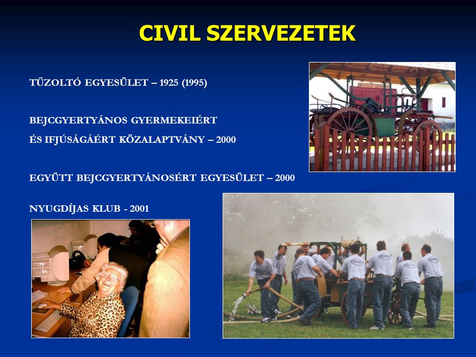 CIVIL SZERVEZETEK TŰZOLTÓ EGYESÜLET – 1925 (1995)