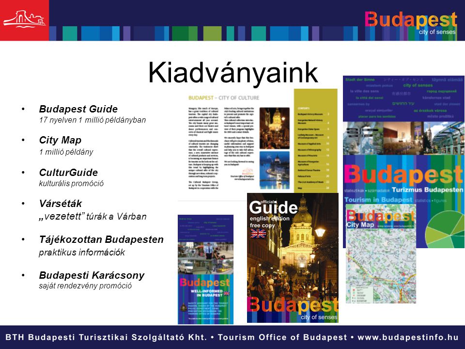 Kiadványaink Budapest Guide City Map CulturGuide Várséták