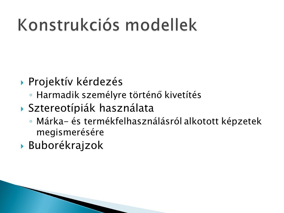 Konstrukciós modellek