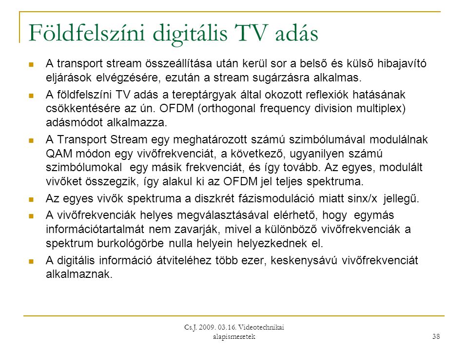 Földfelszíni digitális TV adás