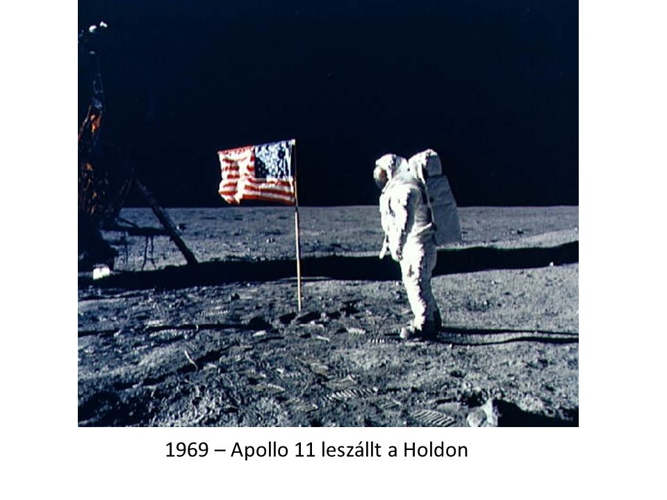 1969 – Apollo 11 leszállt a Holdon