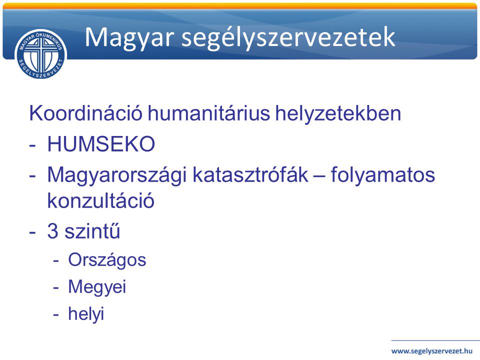 Magyar segélyszervezetek