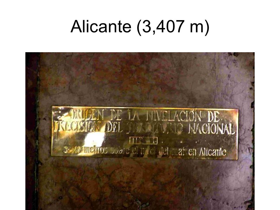 Alicante (3,407 m)