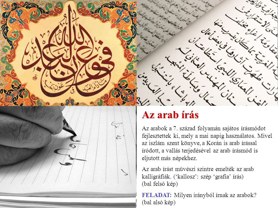 Az arab írás