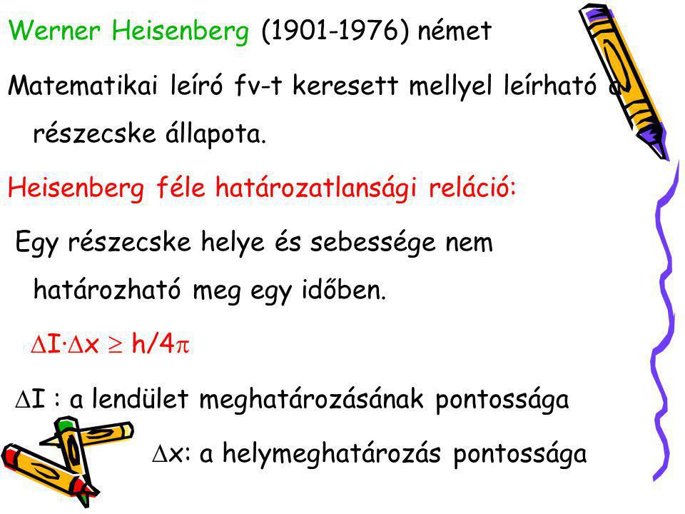 Werner Heisenberg ( ) német