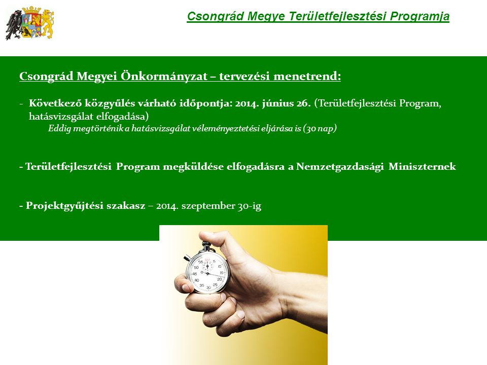 Csongrád Megye Területfejlesztési Programja