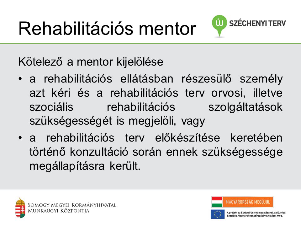 Rehabilitációs mentor