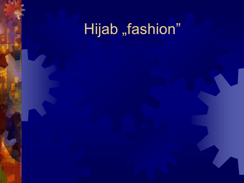 Hijab „fashion