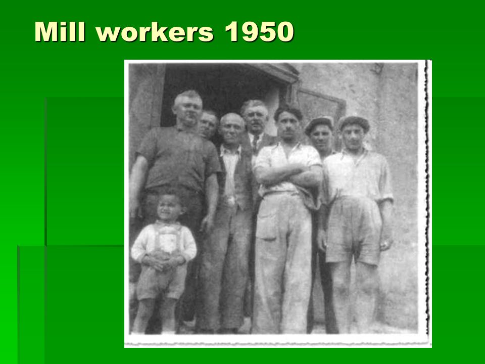 Mill workers 1950