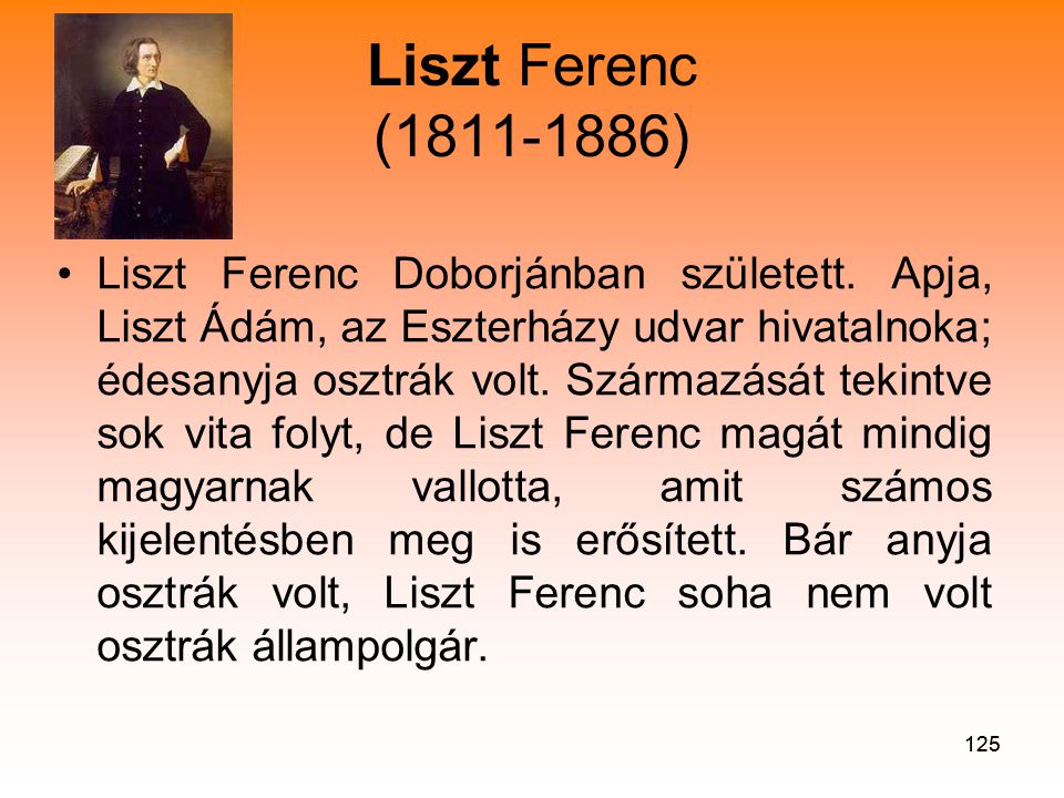Liszt Ferenc ( )