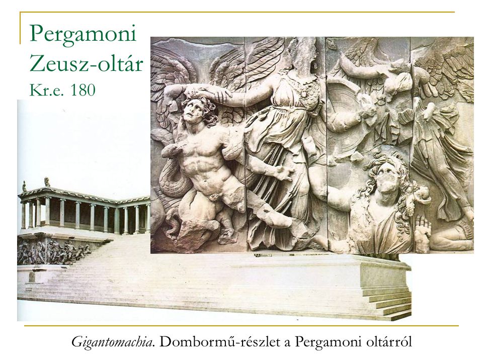 Pergamoni Zeusz-oltár Kr.e. 180