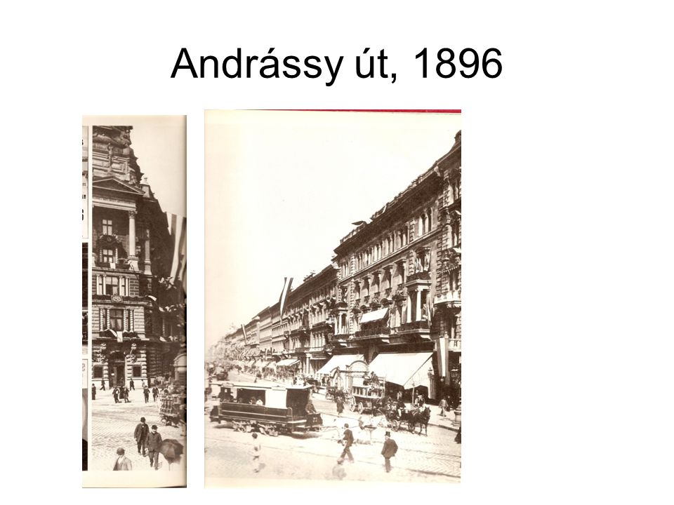 Andrássy út, 1896