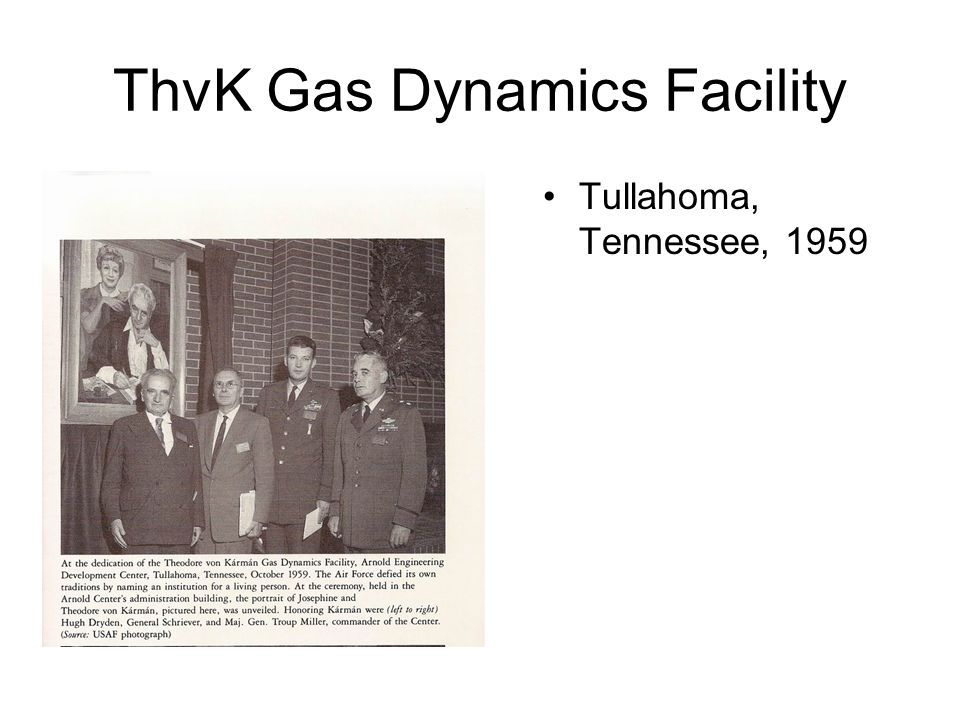 ThvK Gas Dynamics Facility