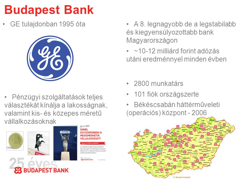 Budapest Bank GE tulajdonban 1995 óta