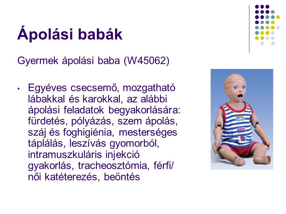 Ápolási babák Gyermek ápolási baba (W45062)