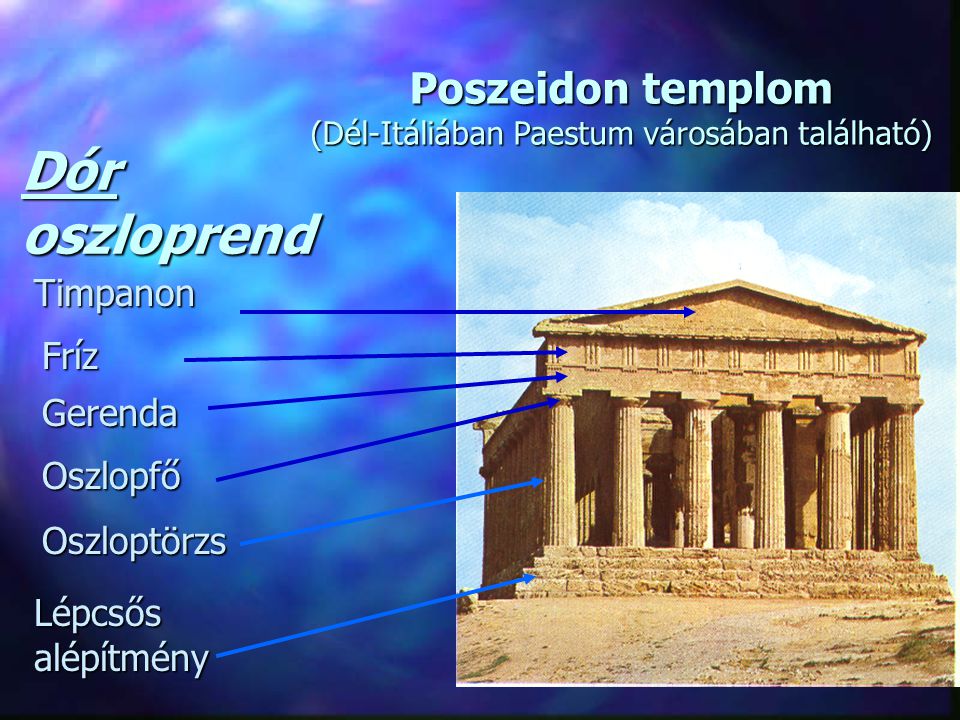Poszeidon templom (Dél-Itáliában Paestum városában található)