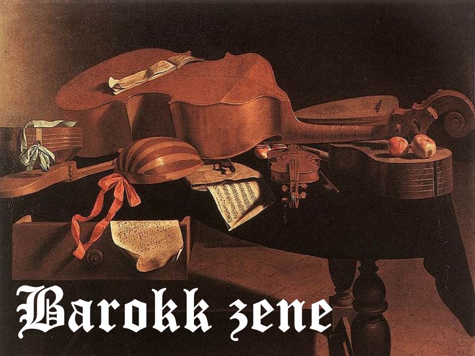 Barokk zene Barokk zene