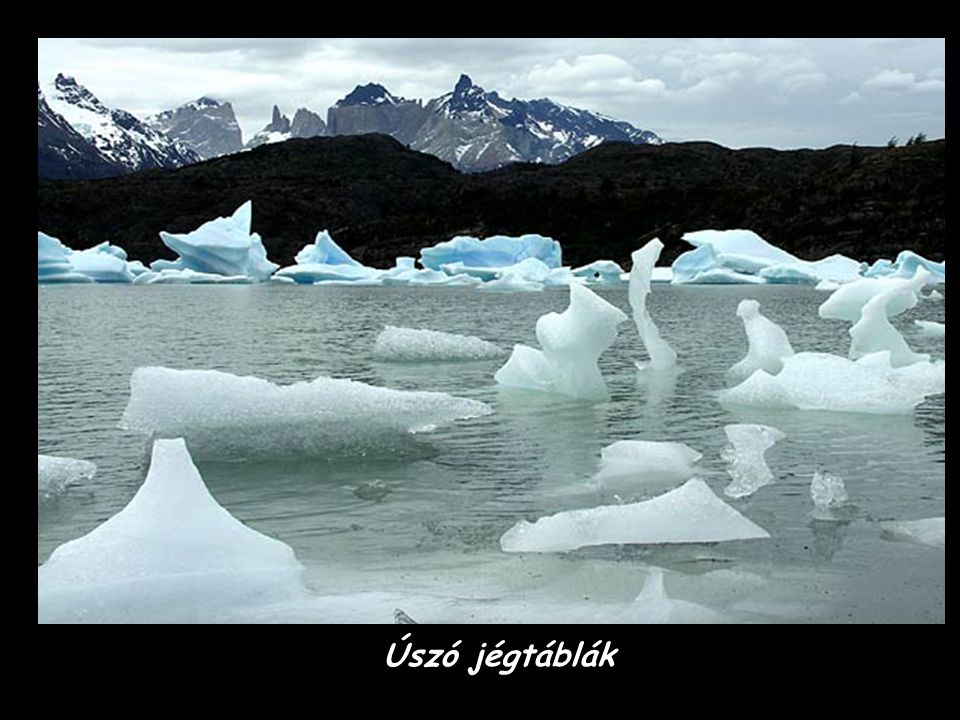 Úszó jégtáblák