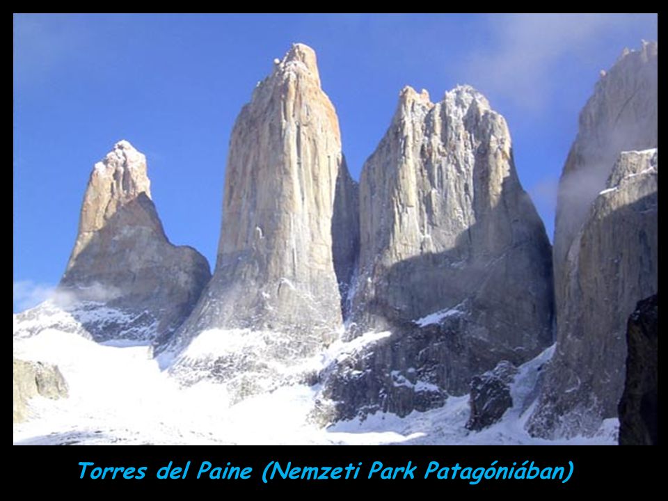 Torres del Paine (Nemzeti Park Patagóniában)