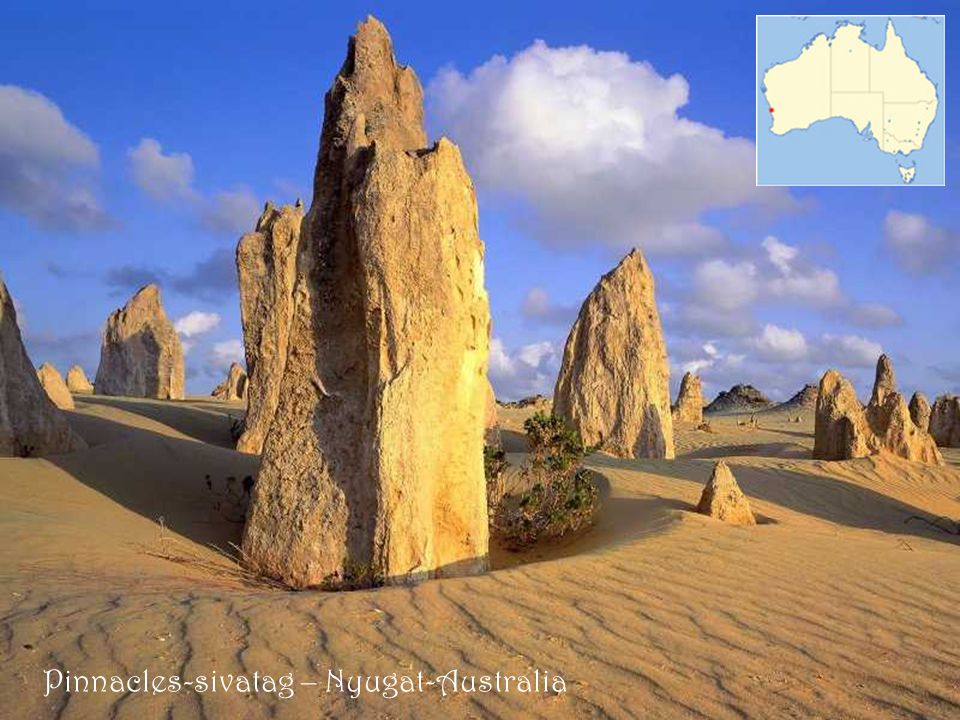 Pinnacles-sivatag – Nyugat-Australia