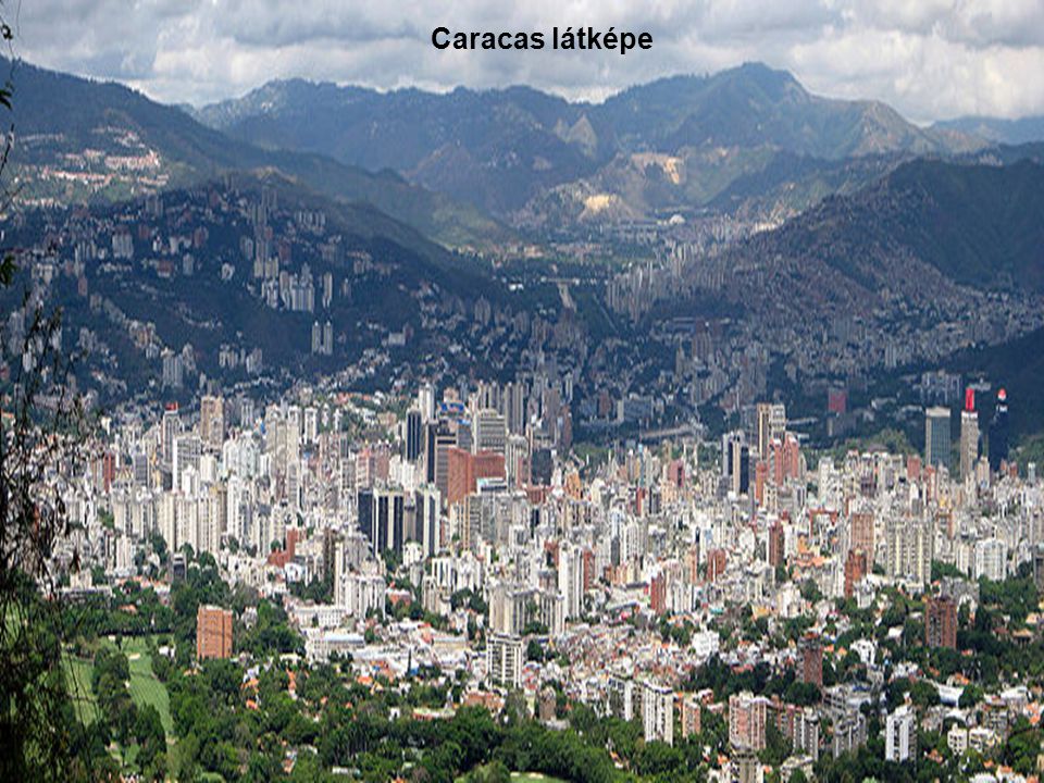 Caracas látképe