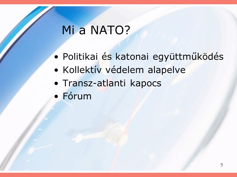 Mi a NATO Politikai és katonai együttműködés