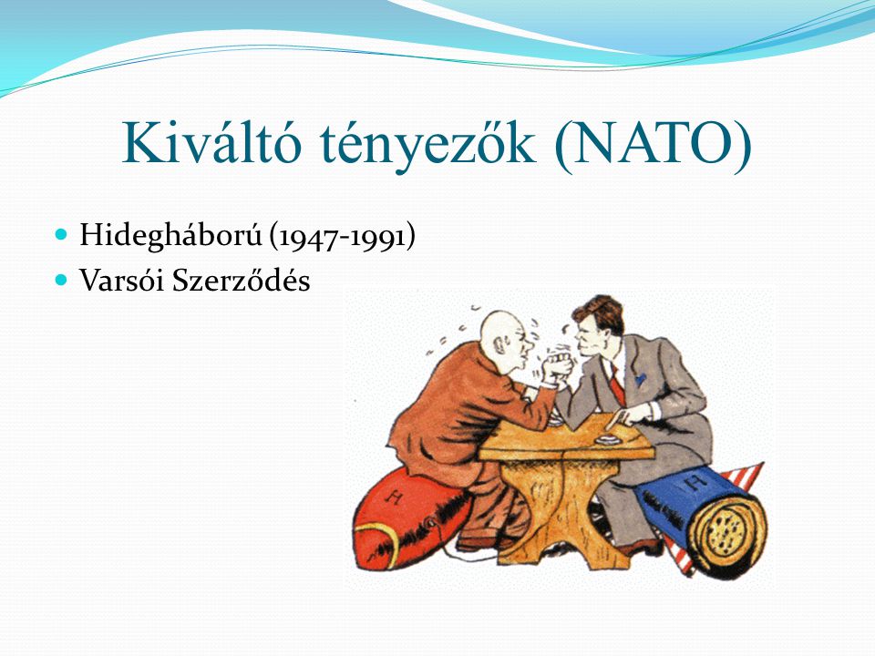Kiváltó tényezők (NATO)