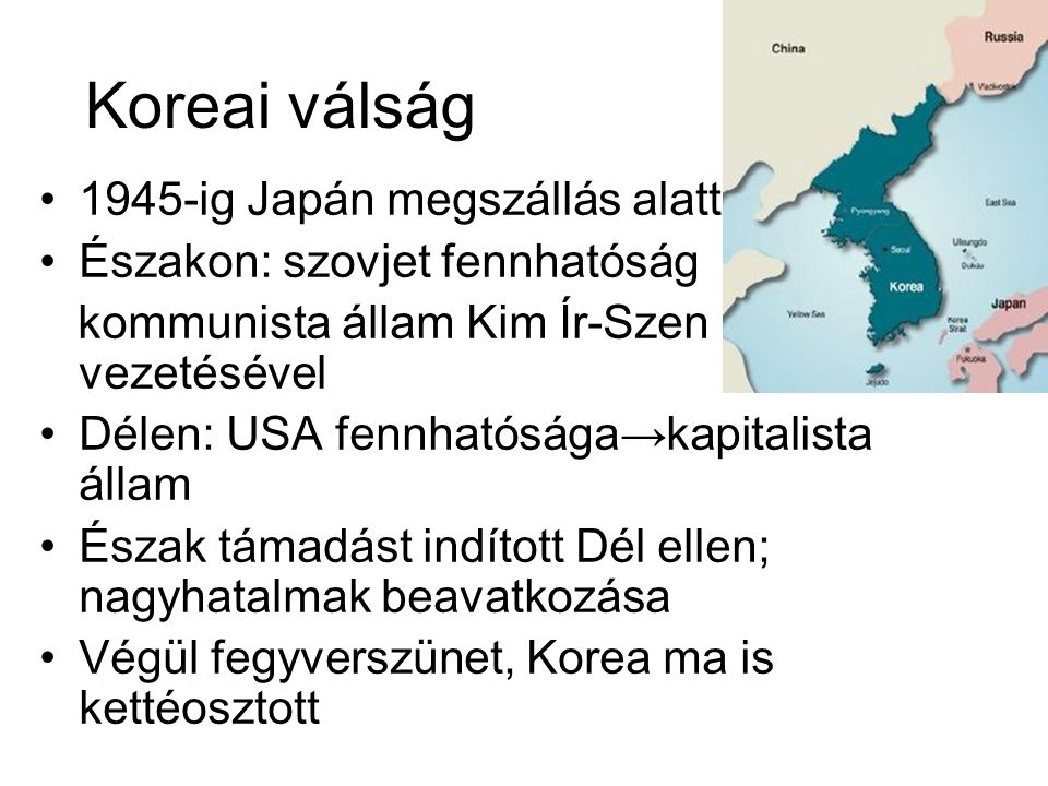Koreai válság 1945-ig Japán megszállás alatt