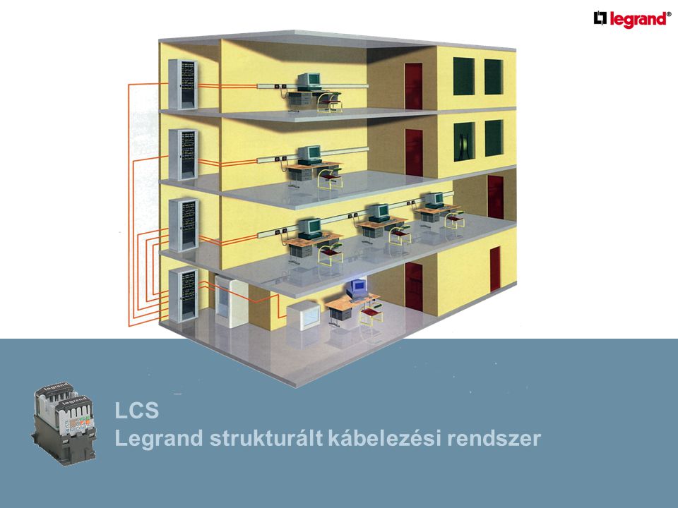 LCS Legrand strukturált kábelezési rendszer