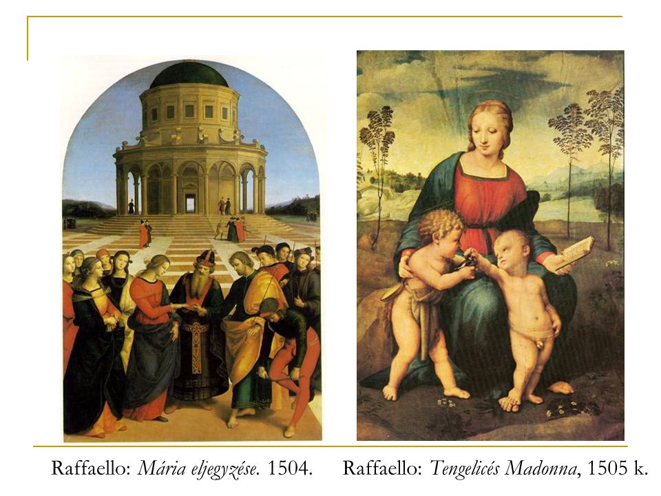 Raffaello: Mária eljegyzése