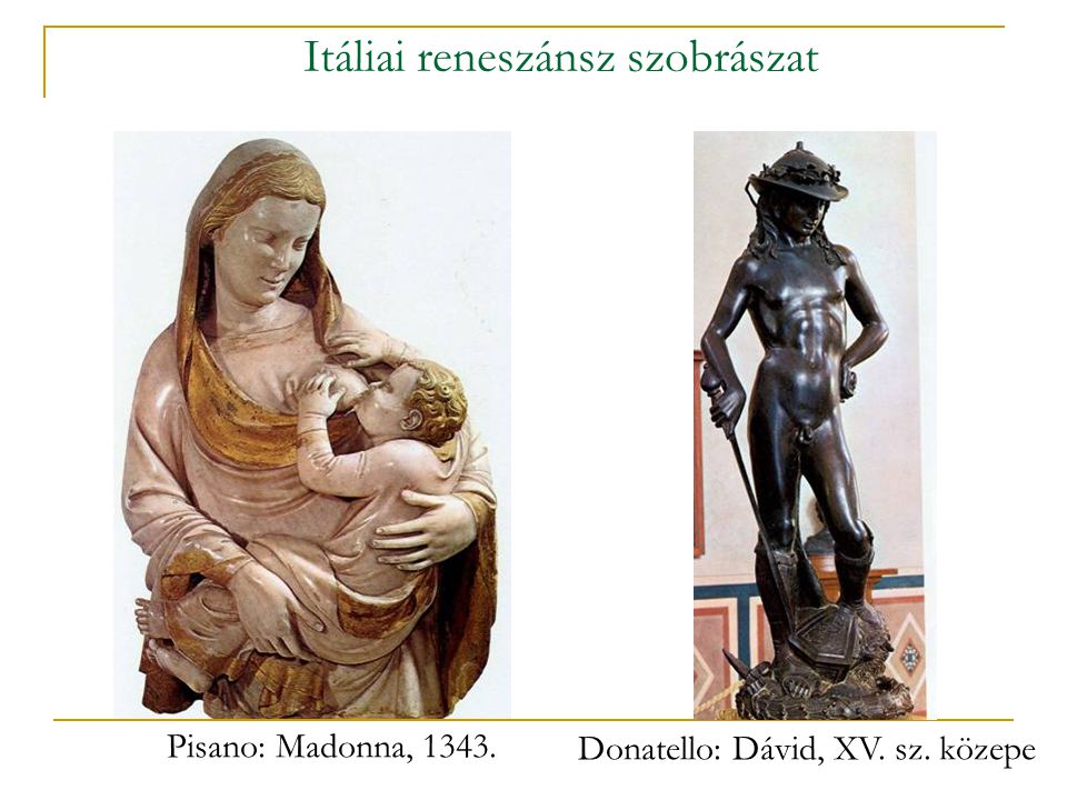 Itáliai reneszánsz szobrászat