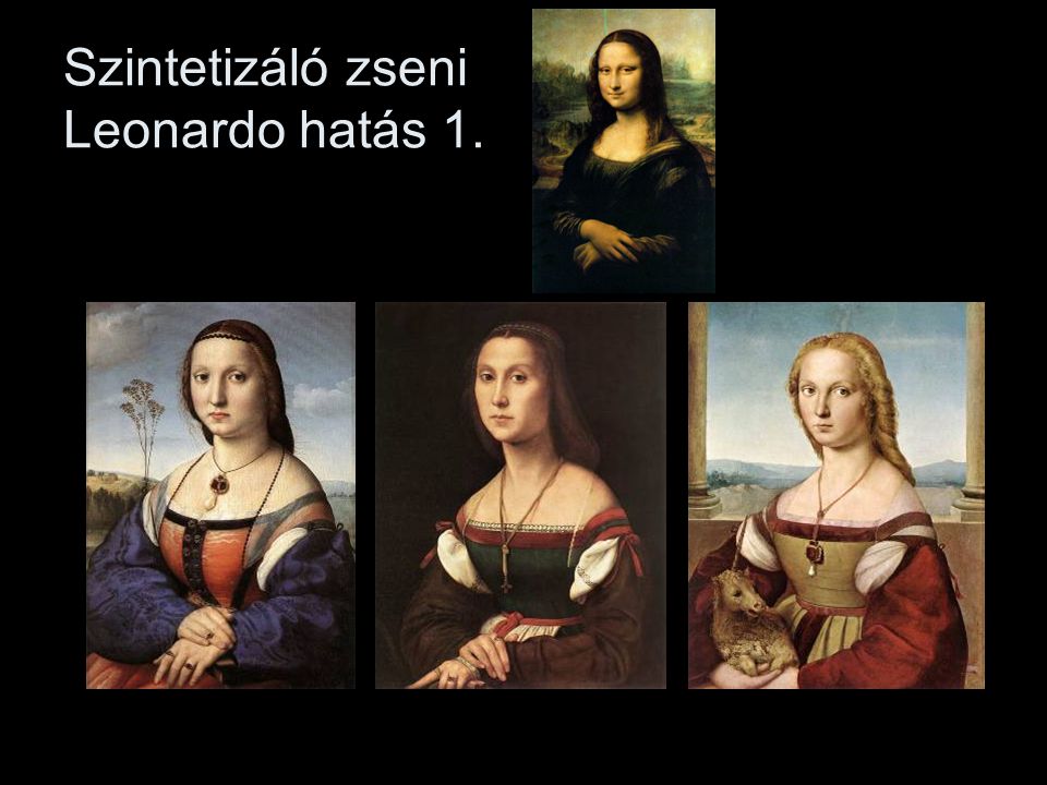 Szintetizáló zseni Leonardo hatás 1.