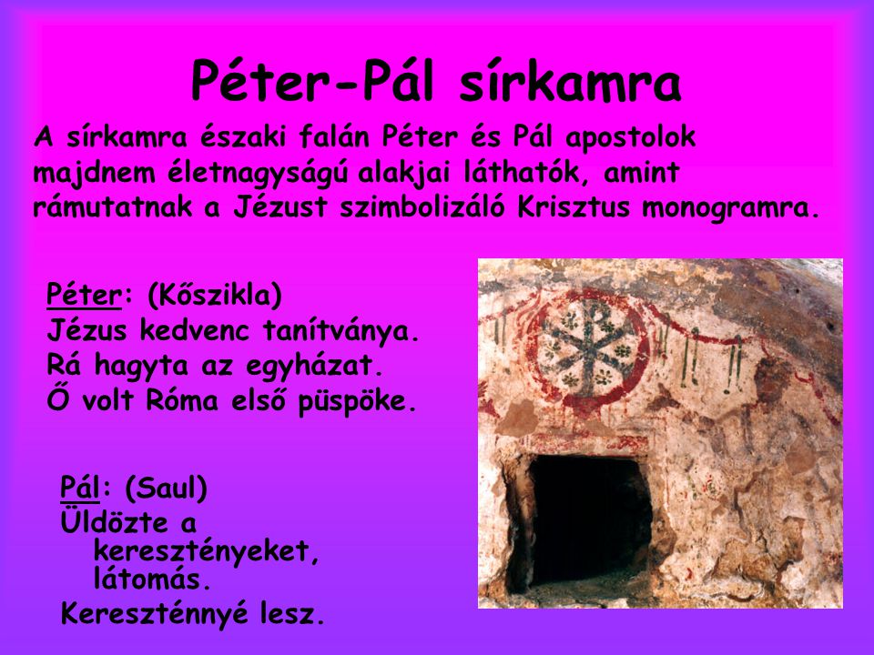 Péter-Pál sírkamra