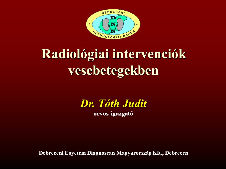 Radiológiai intervenciók vesebetegekben