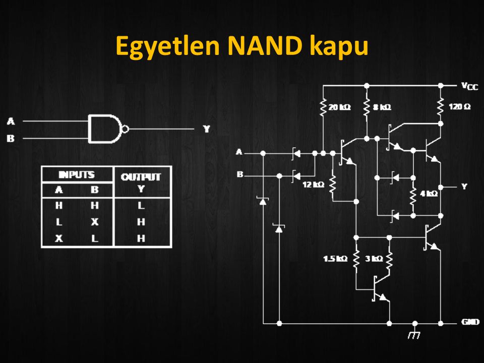 Egyetlen NAND kapu